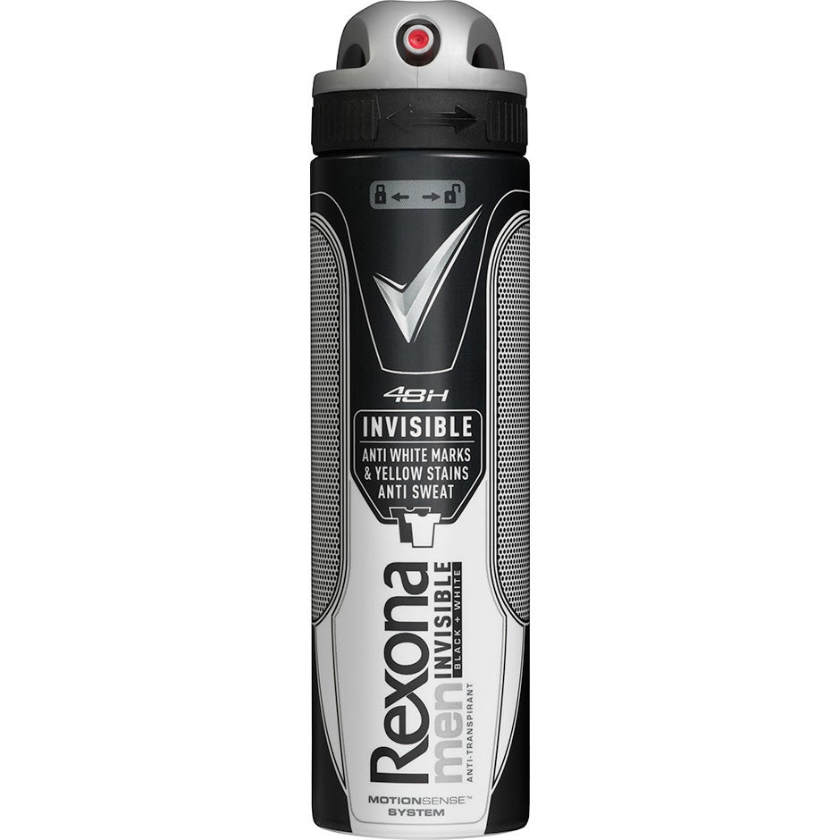 Bilde av Rexona Men Deo Spray Invisible Black & White 150 Ml