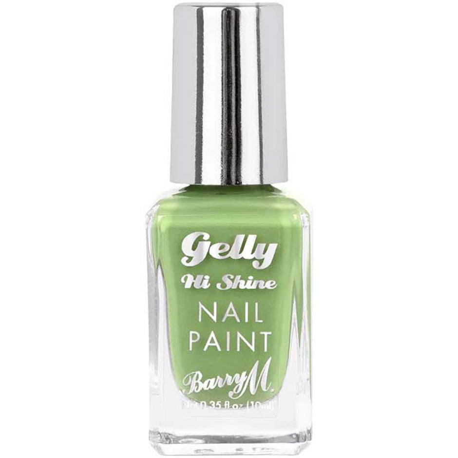 Barry M Gelly Hi Shine Nail Paint Pear
