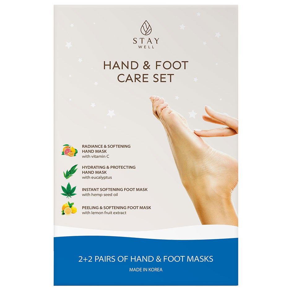 Stay Well Hand & Foot masks (4 masks) 4pcs - pcs 4