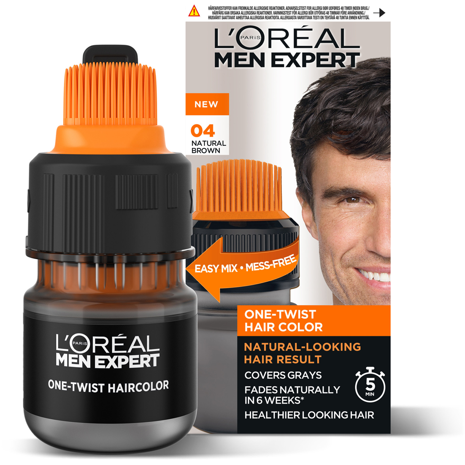 Men Expert One-Twist Hair Color