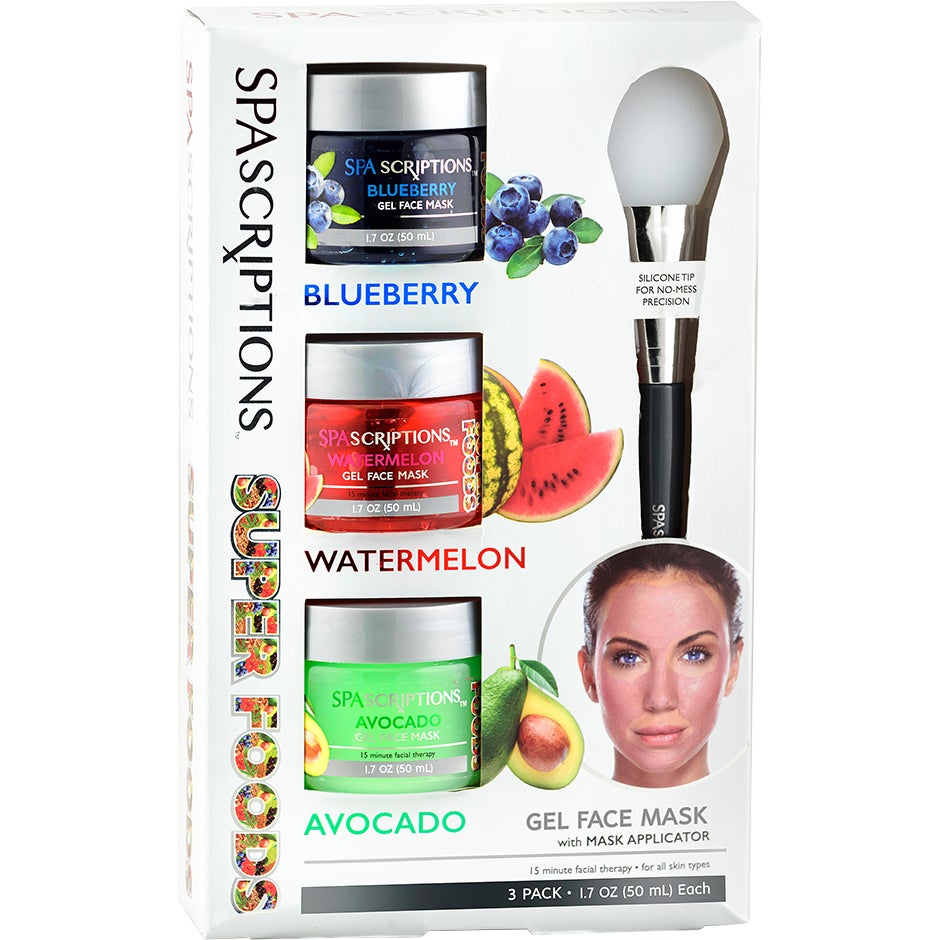 Bilde av Spascriptions Superfoods Masks Blueberry Watermelon Avocado 50 Ml