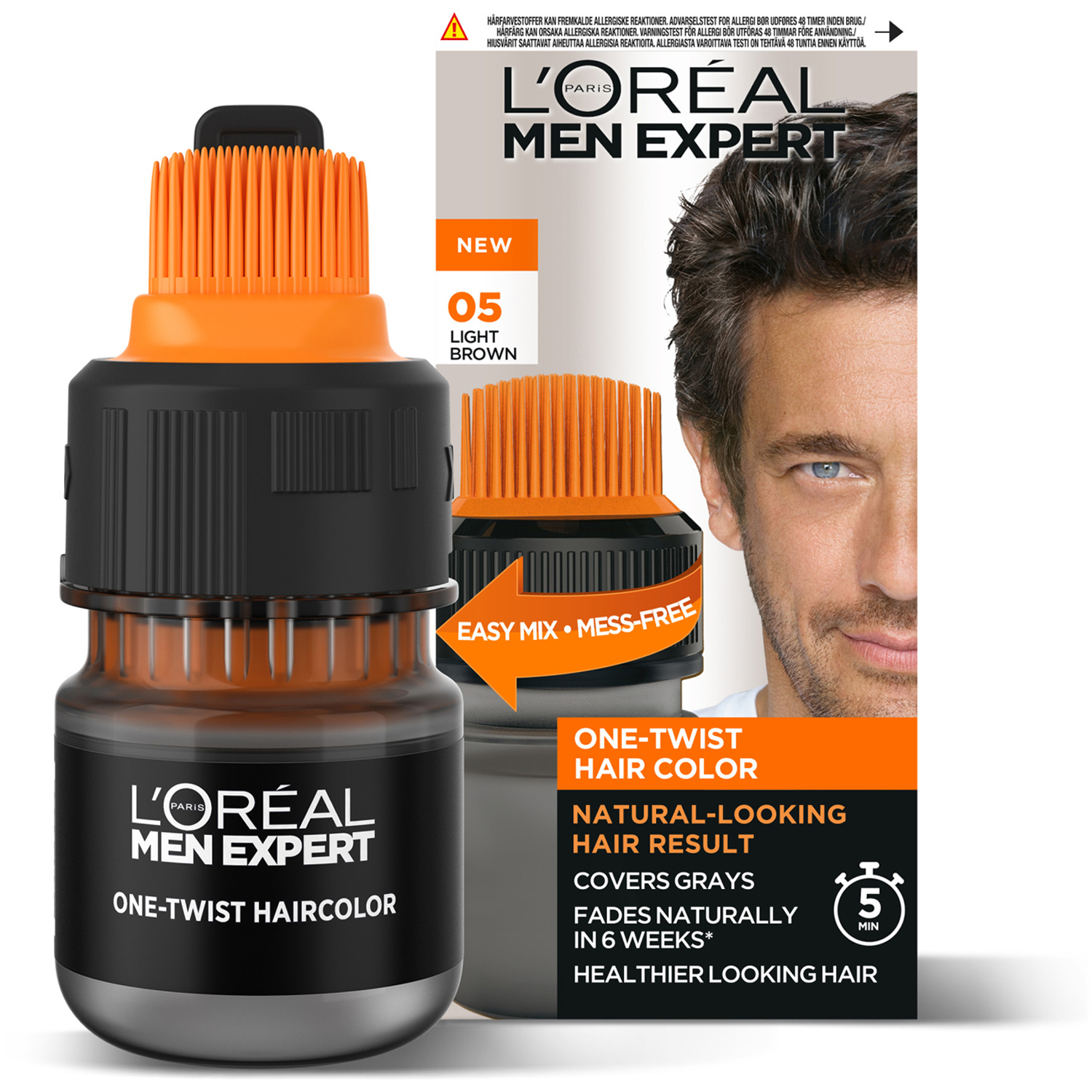 Men Expert One-Twist Hair Color