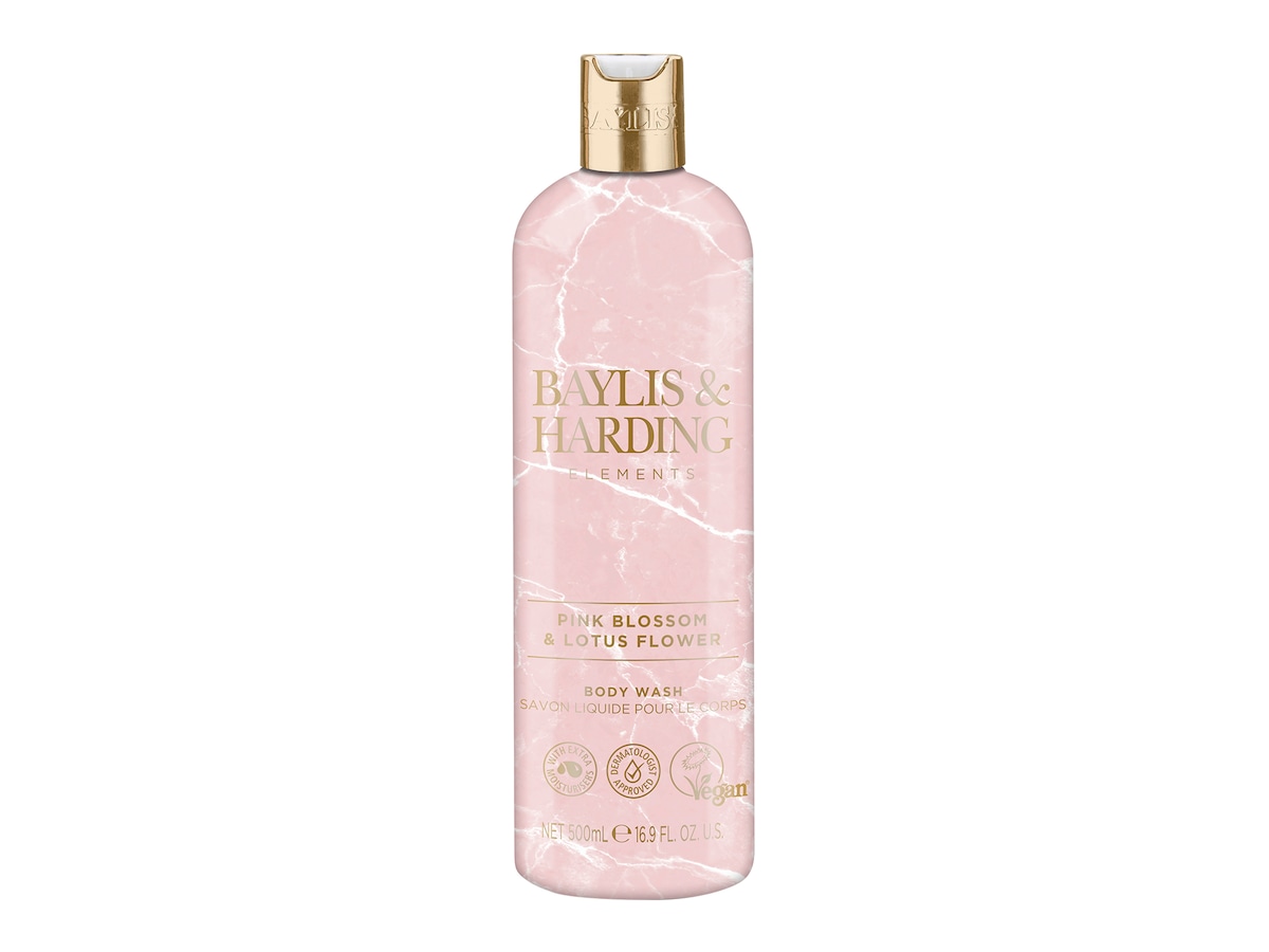 Bilde av Baylis & Harding Elements Body Wash Pink Blossom & Lotus Flower - 500 Ml