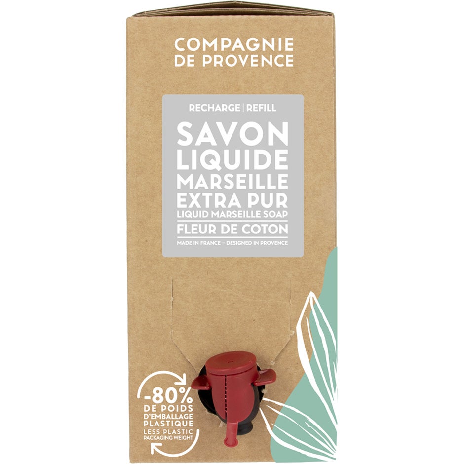 Bilde av Compagnie De Provence Liquid Marseille Soap Refill Cotton Flower - 3000 Ml