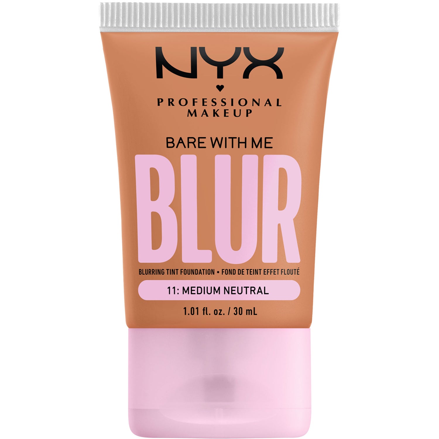 NYX Professional Makeup Bare With Me Blur Tint Foundation 11 Medium Neutral - 30 ml