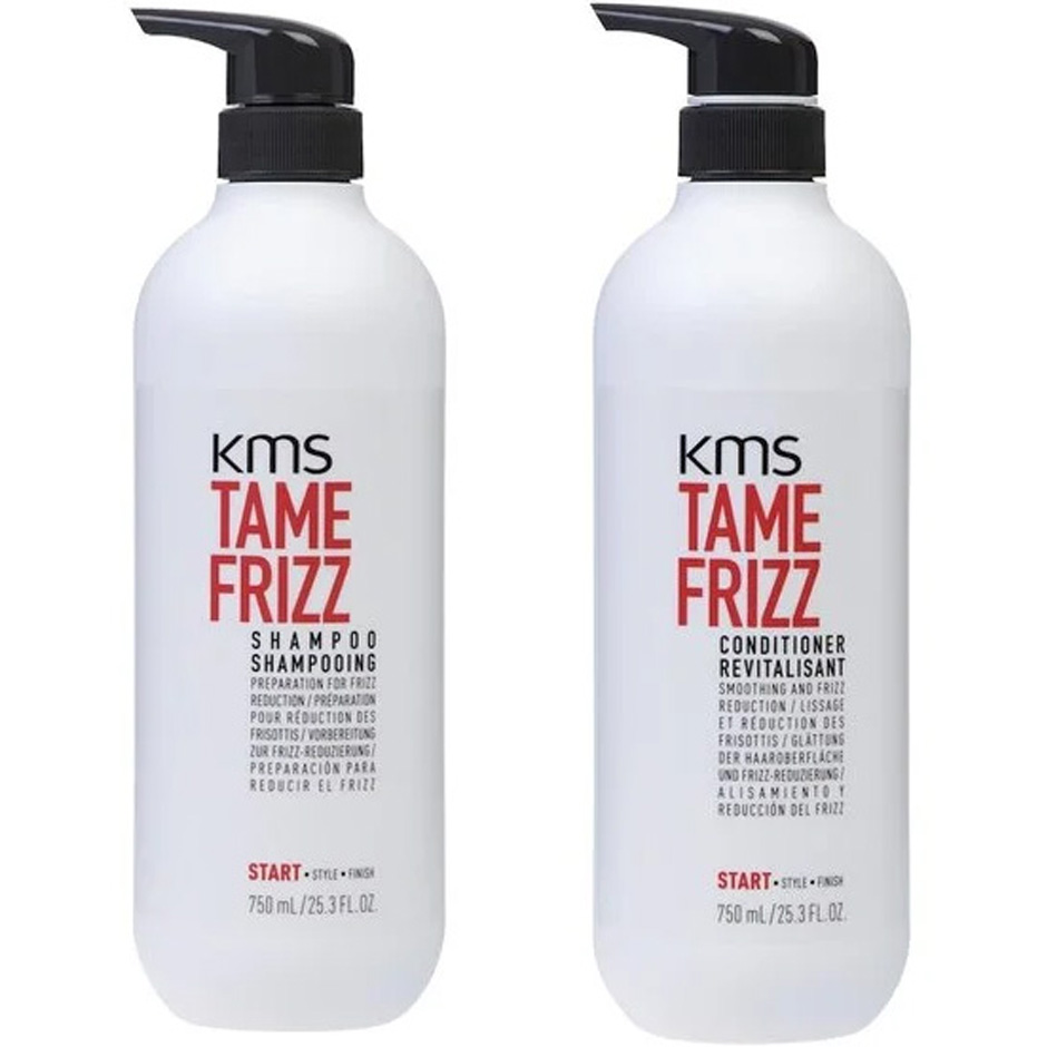 Bilde av Kms Tamefrizz Duo Shampoo 750 Ml + Conditioner 750 Ml