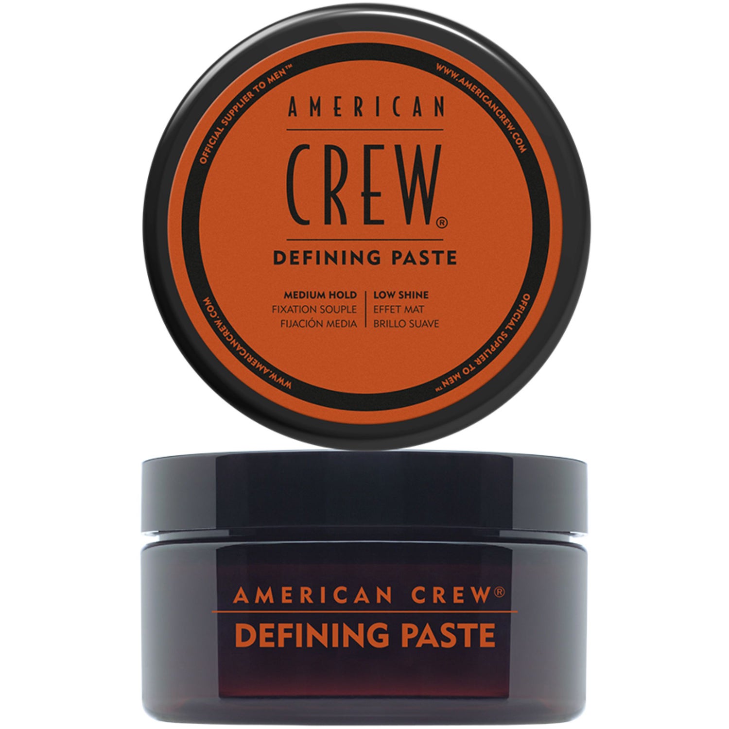American Crew Defining Paste - Mand - 85 gr Medium hold Mat look perfekt til tilbagestrøget hår