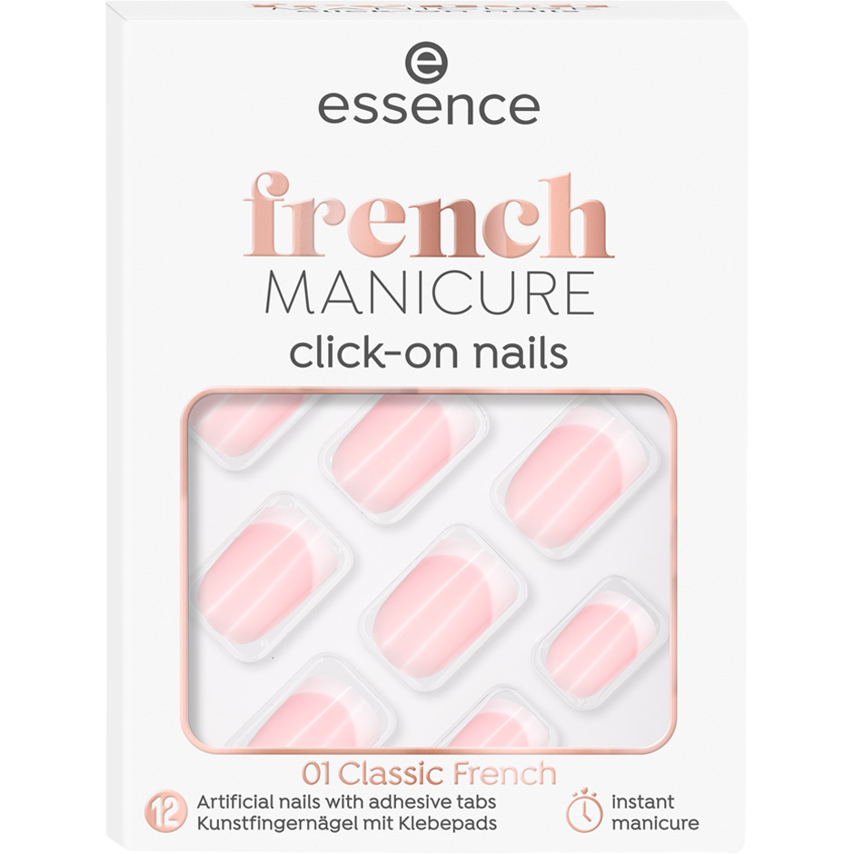 Bilde av Essence French Manicure Click-on Nails 01 Classic French