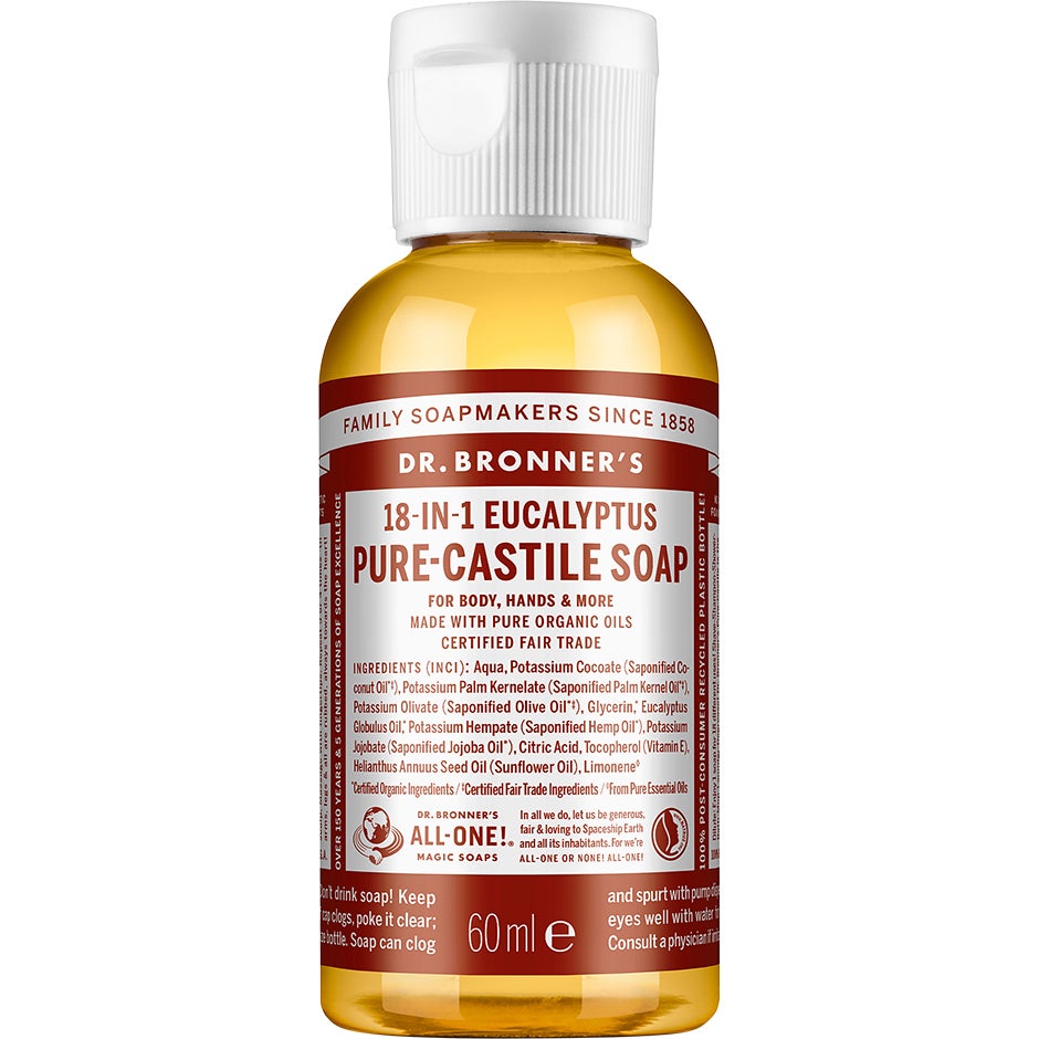 Bilde av Dr. Bronner's Magic Soaps Eucalyptus 60 Ml