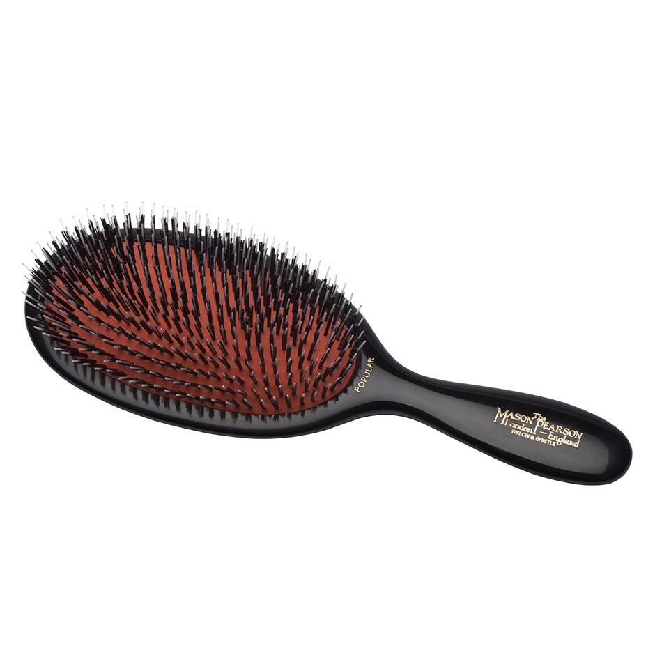 Mason Pearson Popular Bristle & Nylon Dark Ruby