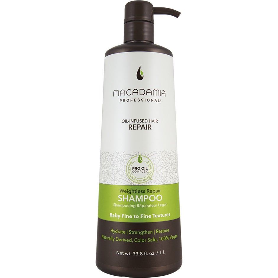 Bilde av Macadamia Weightless Repair Shampoo Shampoo - 1000 Ml