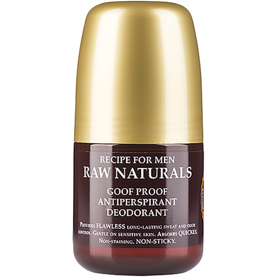 Bilde av Raw Naturals By Recipe For Men Goof Proof Antiperspirant Deodorant 60 Ml