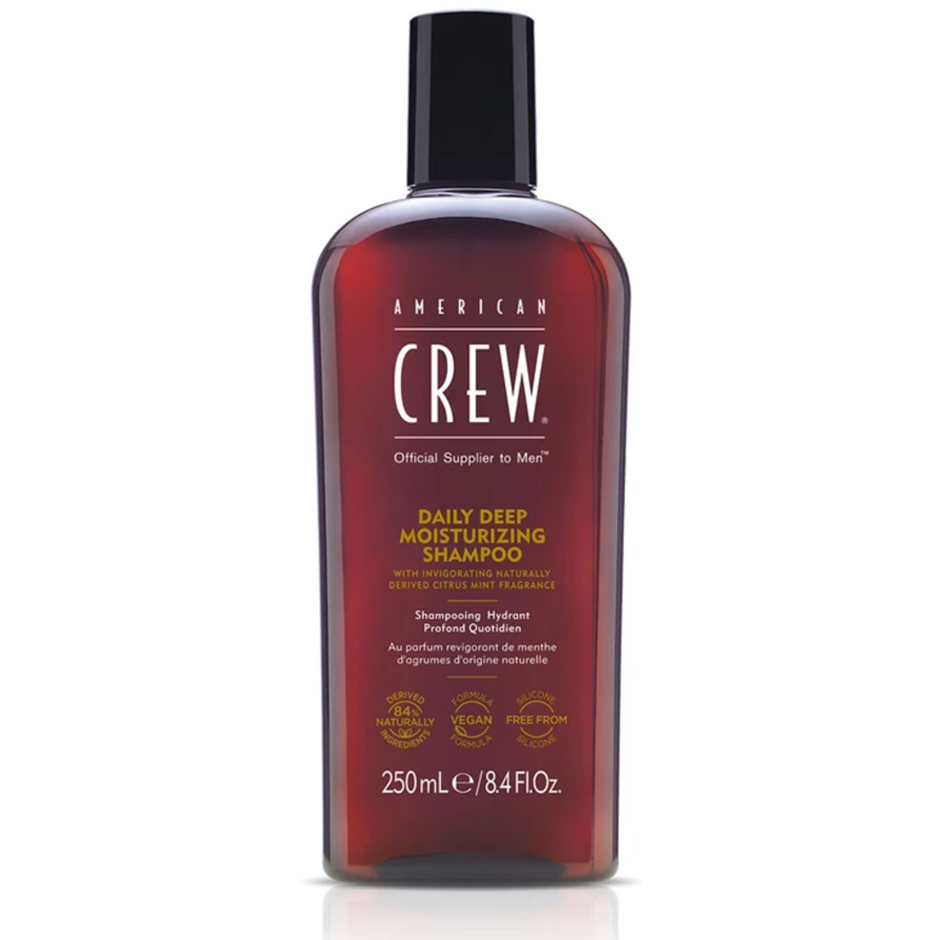 Bilde av American Crew Daily Deep Moisturizing Shampoo Hair & Body - 250 Ml