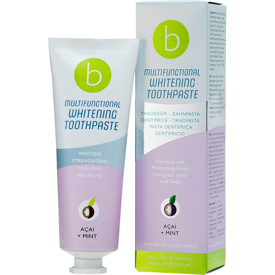 Bilde av Beconfident Multifunctional Whitening Toothpaste Acai Mint - 75 Ml