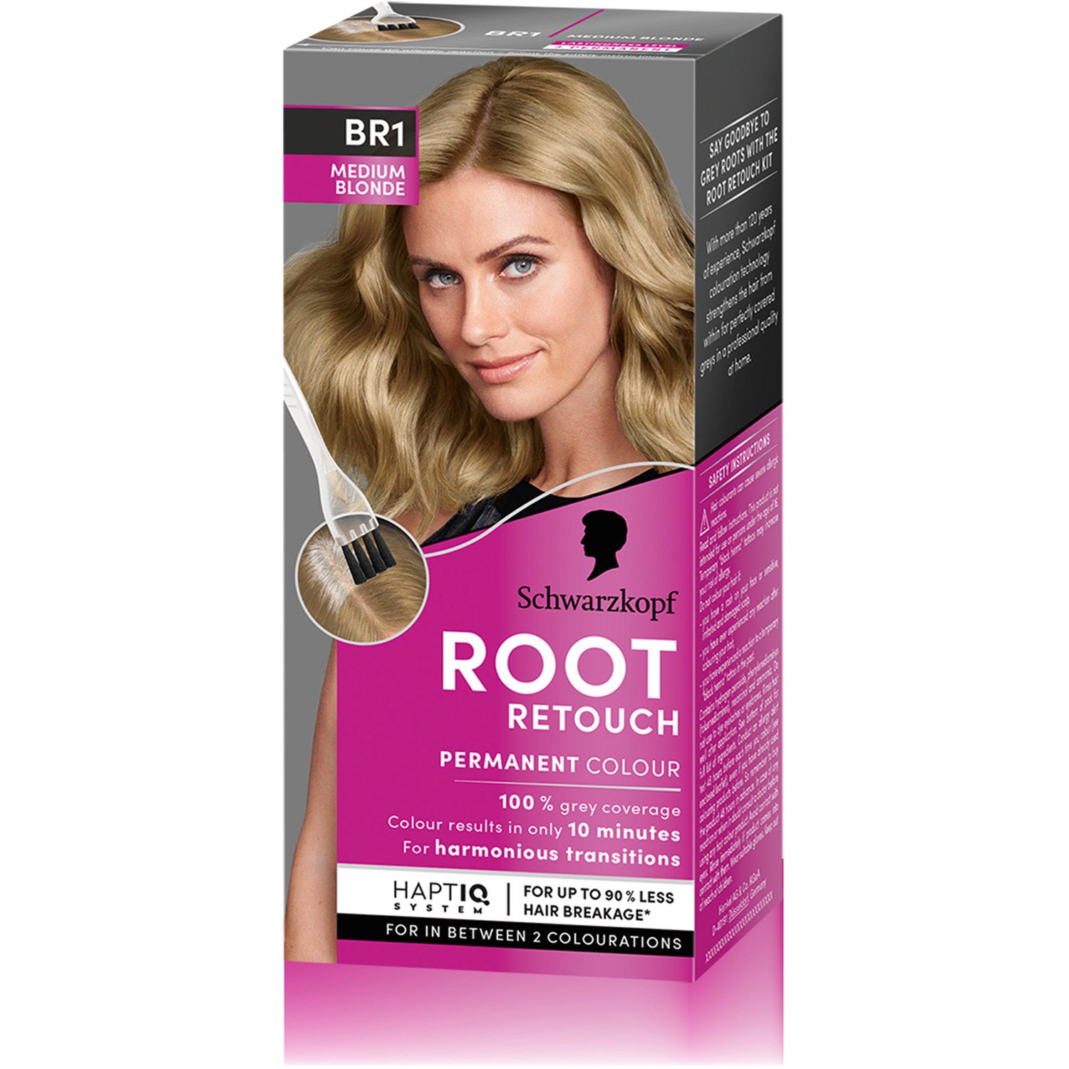Schwarzkopf Schwarzkopf Root Retouch Permanent Color BR1 Medium Blonde - 1 pcs
