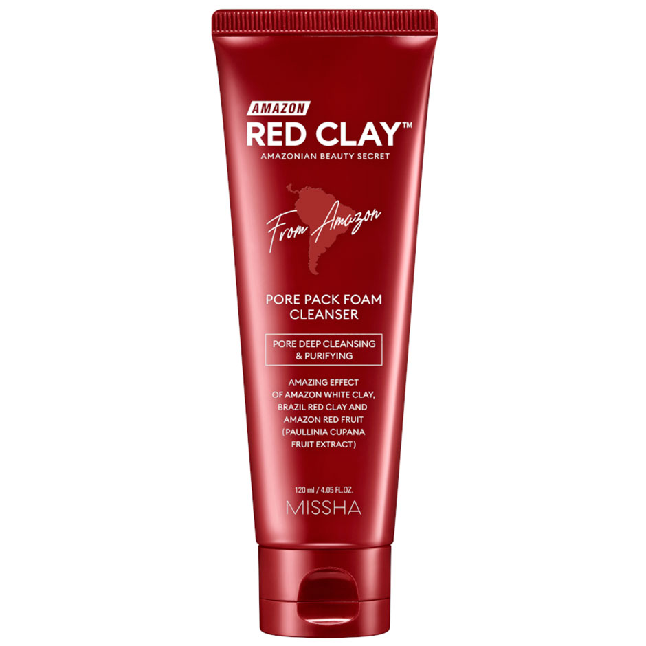Bilde av Missha Amazon Red Clay™ Pore Pack Foam Cleanser 120 Ml
