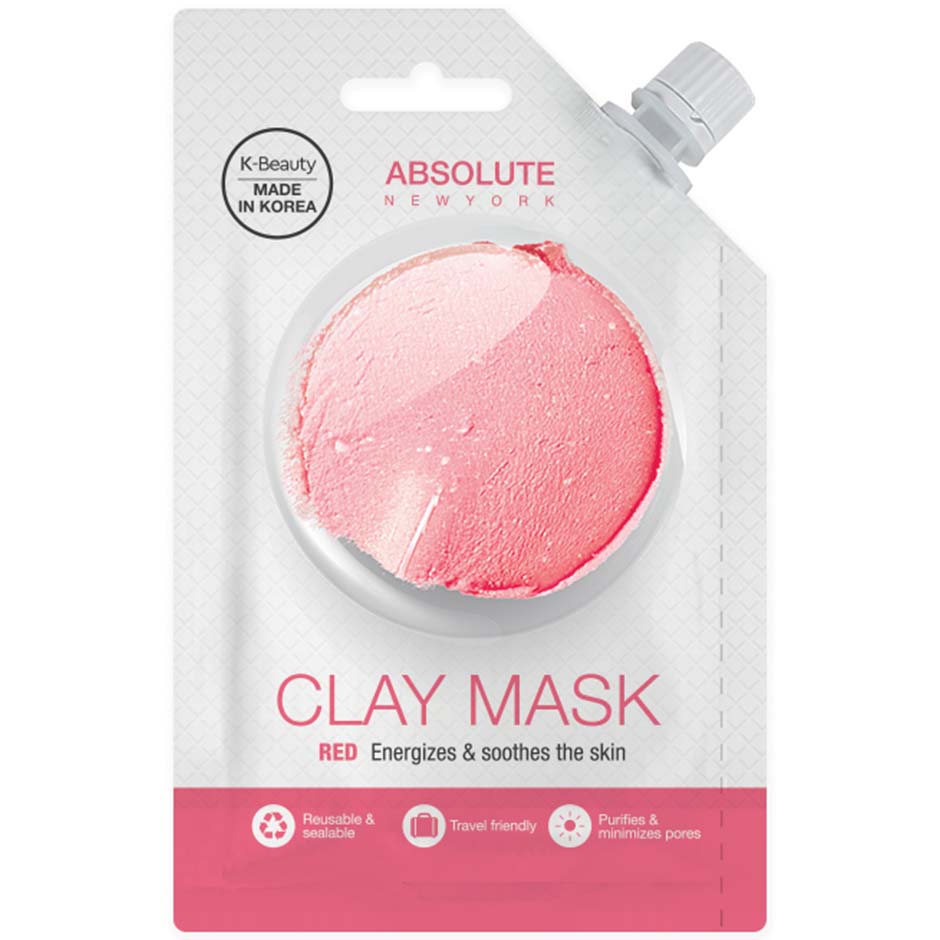 Spout Red Clay Mask