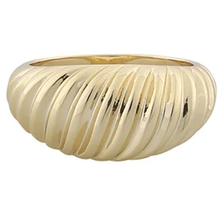Ray ring plain gold