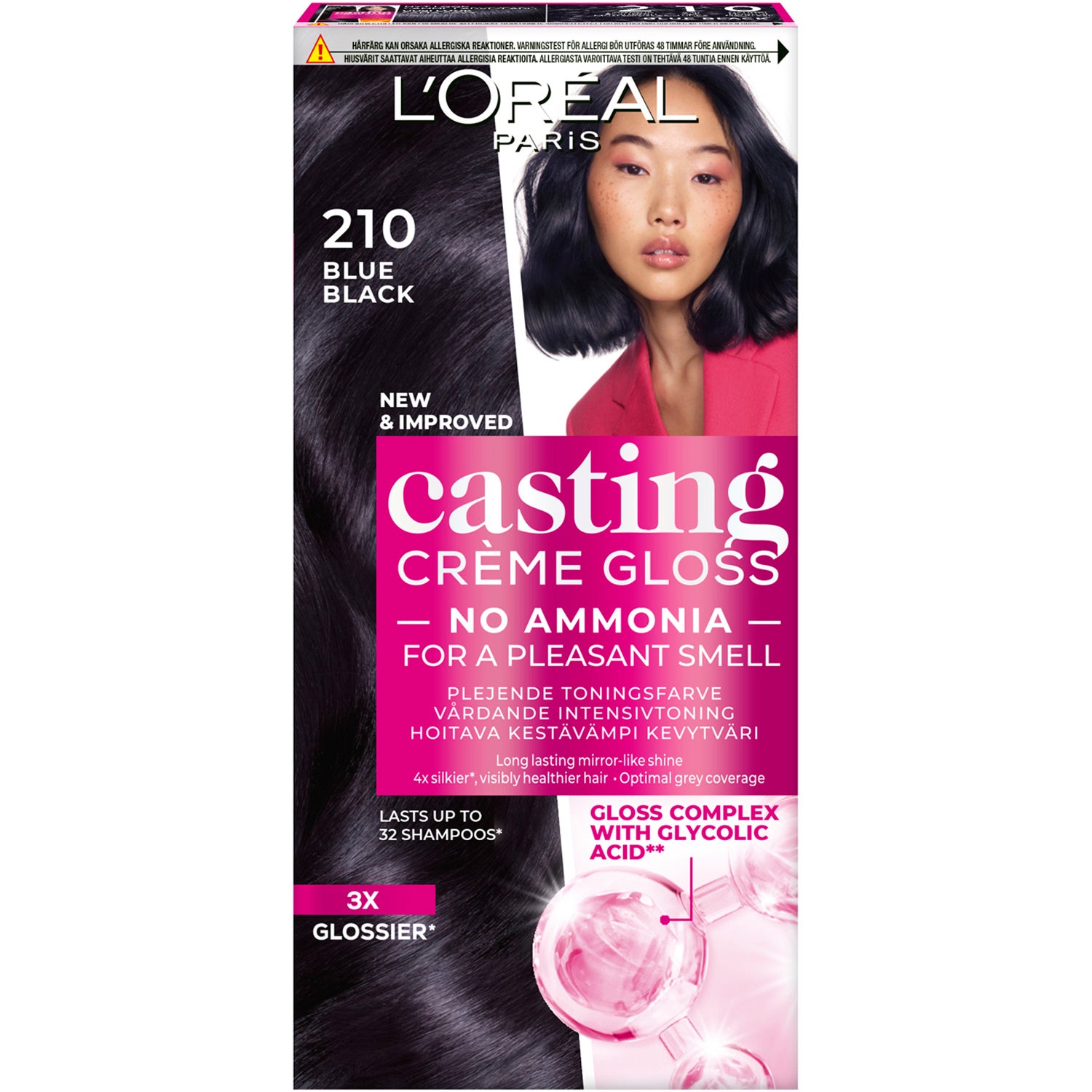 L'Oréal Paris Casting Crème Gloss 210 Blue Black