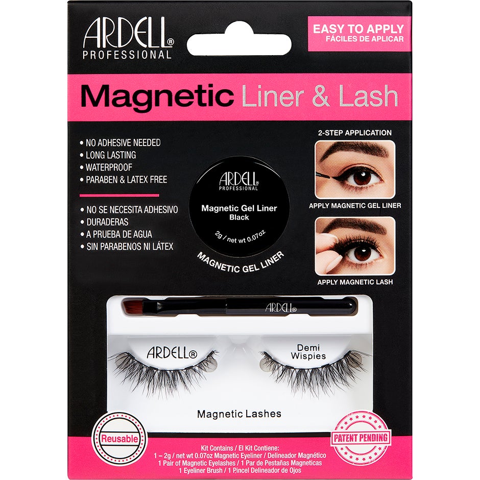 Bilde av Ardell Magnetic Lash & Liner Kit Demi Wispies