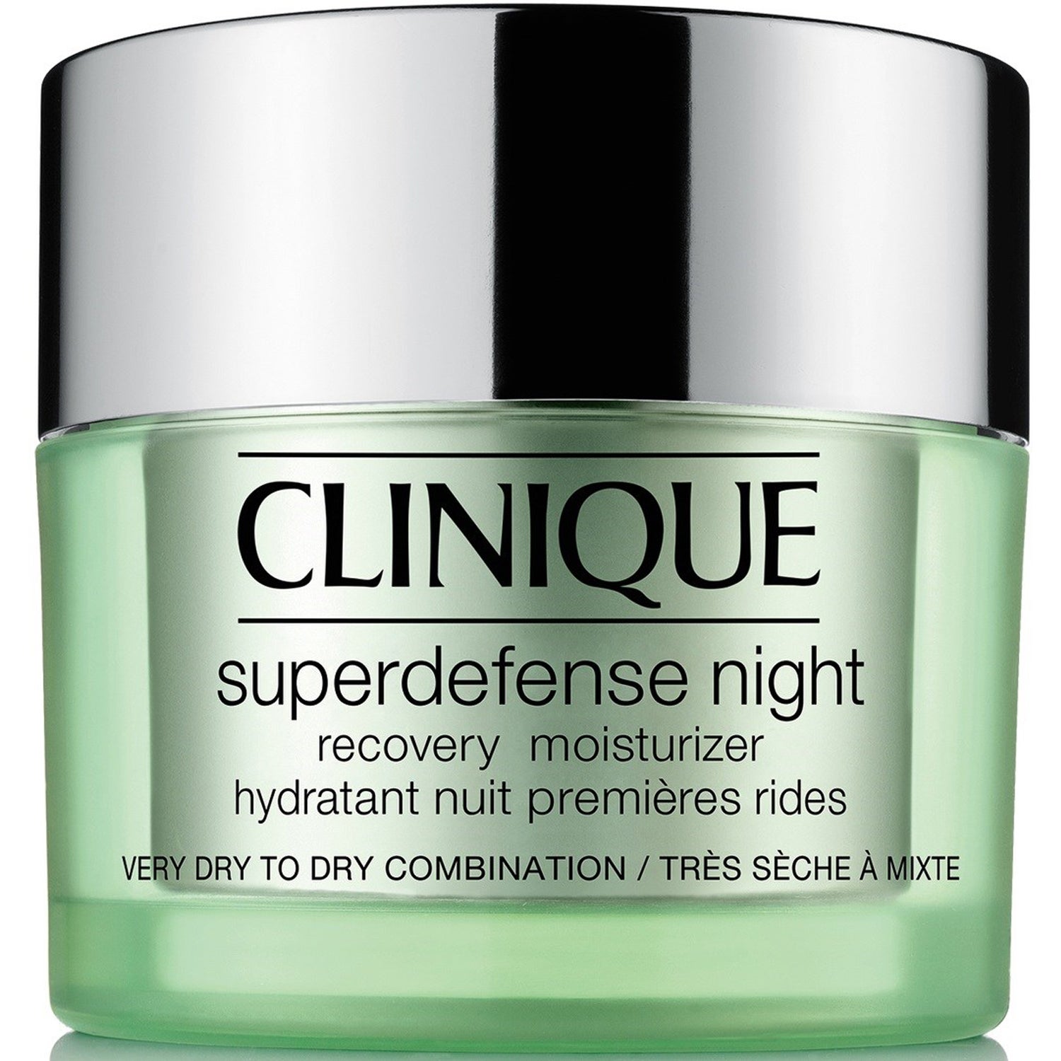 Clinique Superdefense Night Recovery Moisturizer Very Dry To Dry Combinaton Skin - 50 ml