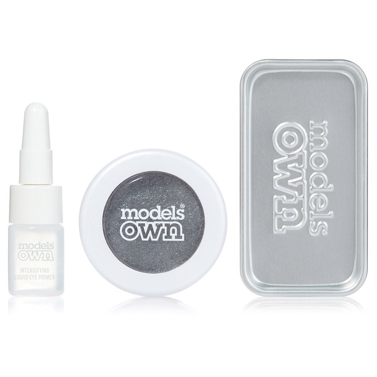 Bilde av Models Own Colour Chrome Eyeshadow Kit Gunmetal