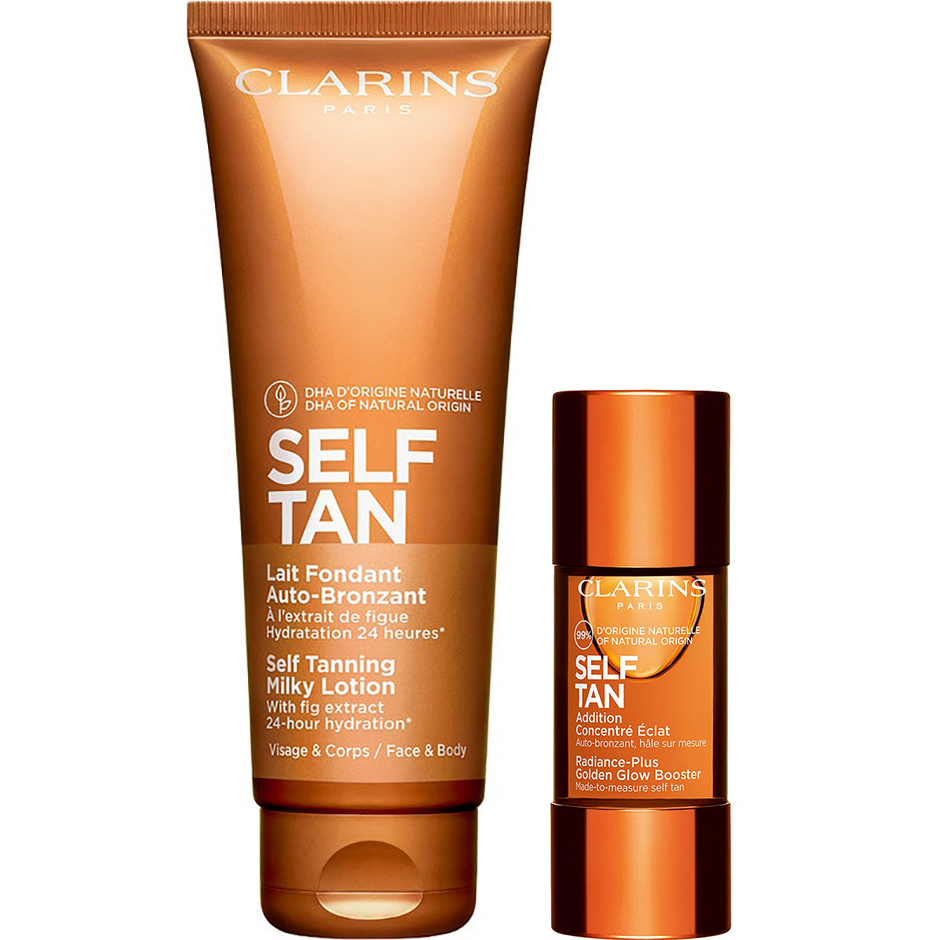 Bilde av Clarins Self Tanning Lotion & Golden Glow Booster Face & Body
