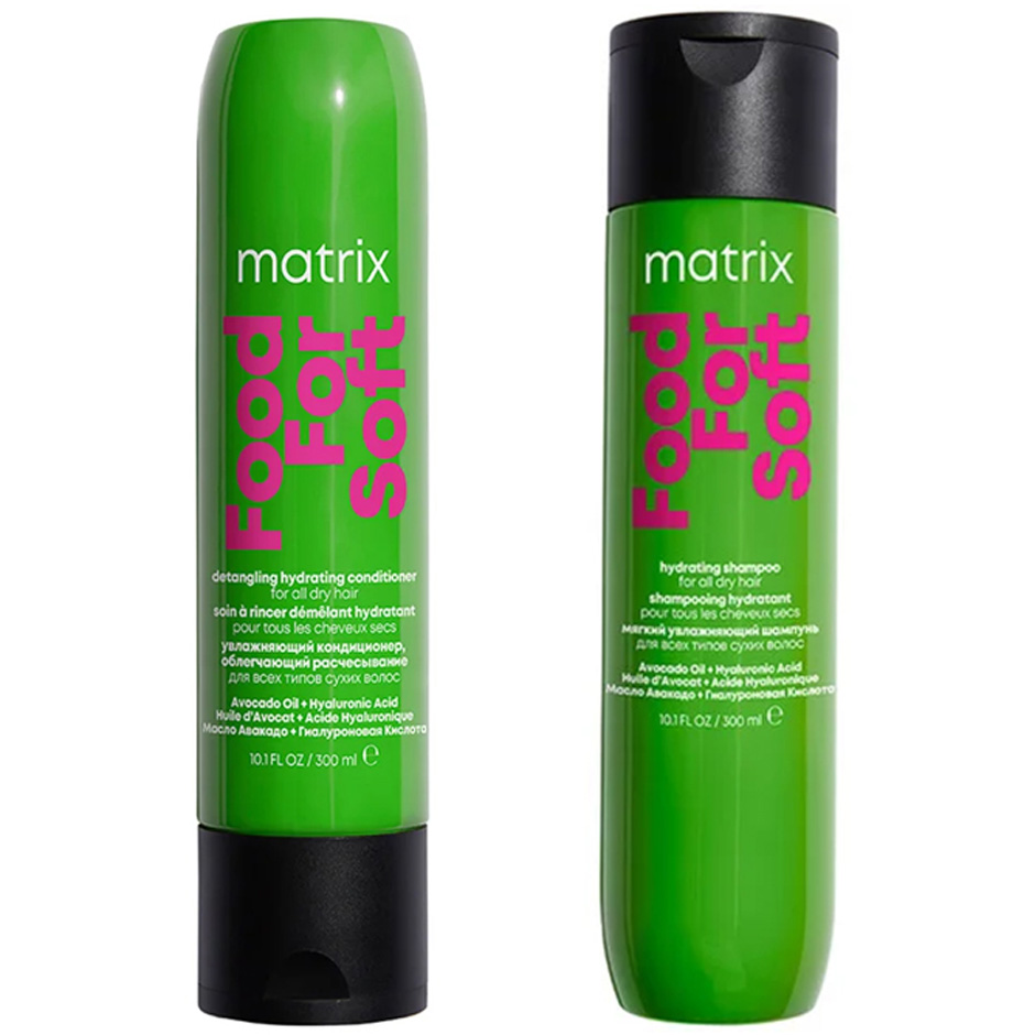 Bilde av Matrix Food For Soft Duo Shampoo 300ml, Conditioner 300ml