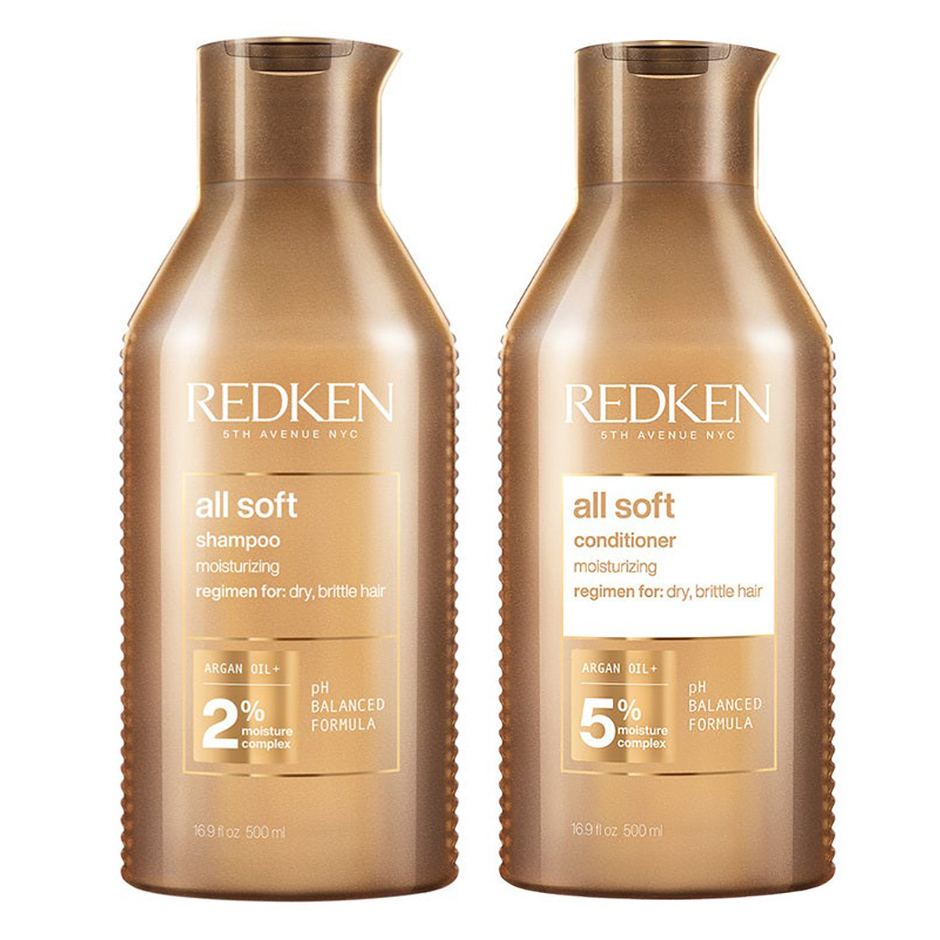 Bilde av Redken All Soft Duo Shampoo & Conditioner 500 Ml