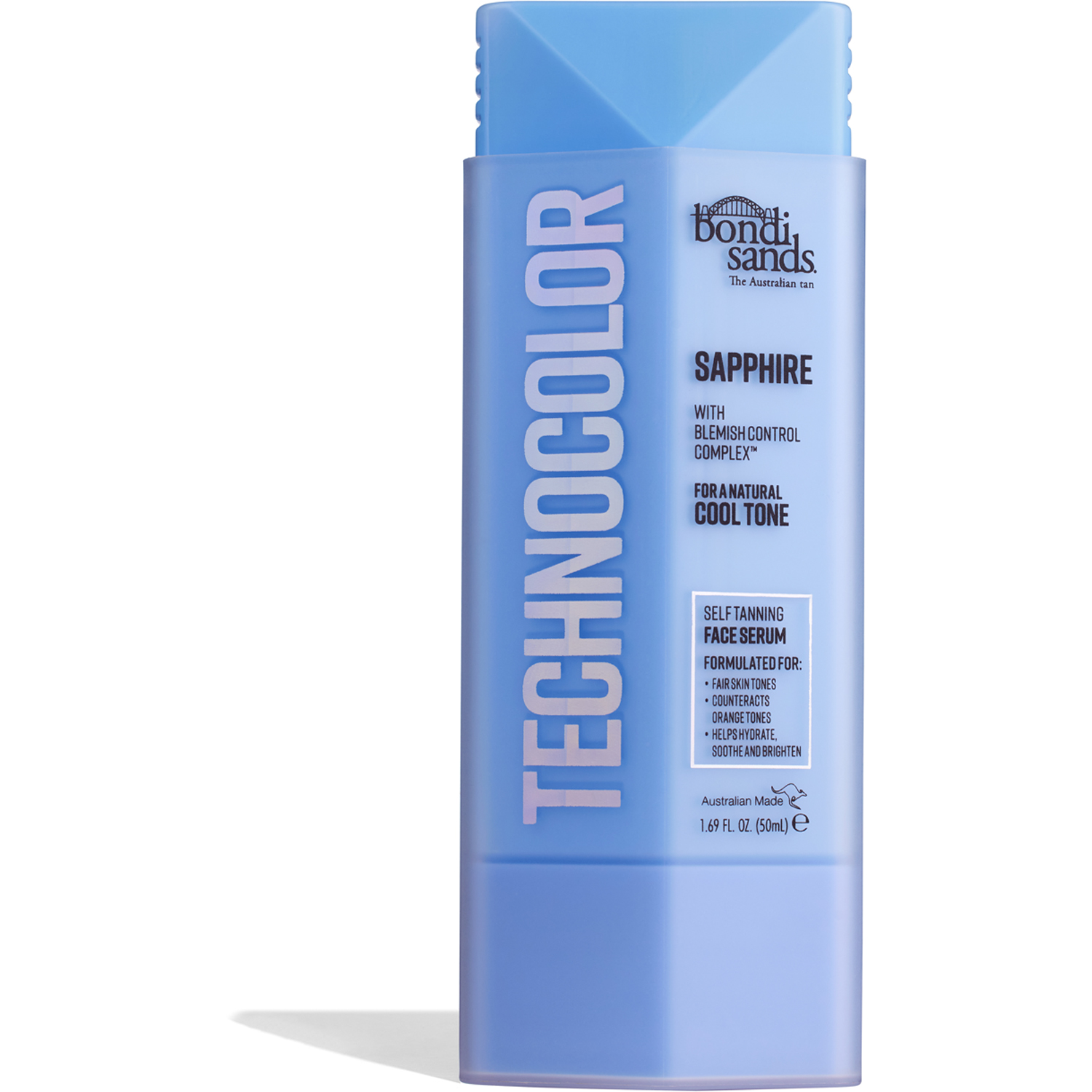 Technocolor Self Tanning Face Serum Sapphire