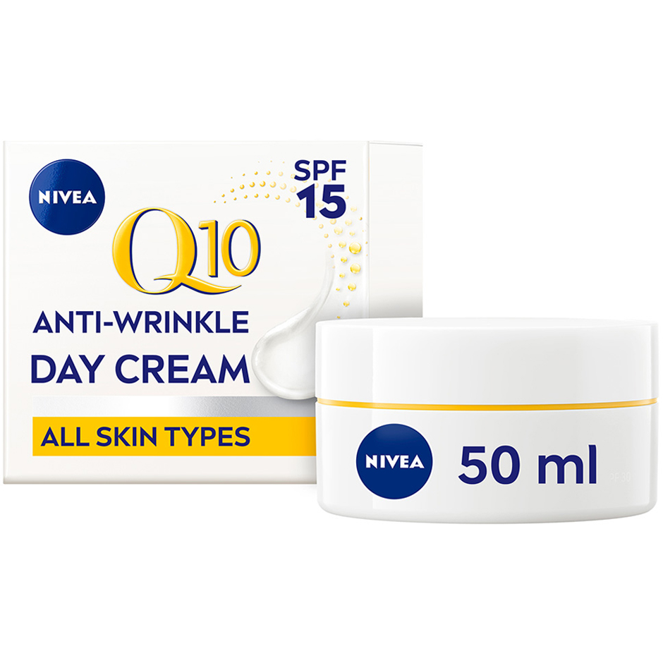 Bilde av Nivea Q10 Power Firming Day Cream Spf15 Anti-wrinkle Moisturizing Day Cream Spf15 - 50 Ml