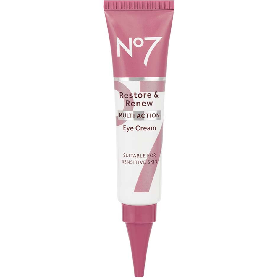 Bilde av No7 Restore & Renew Multi Action Eye Cream For Wrinkles, Firmness Eye Cream For Wrinkles And Firmer Skin - 15 Ml