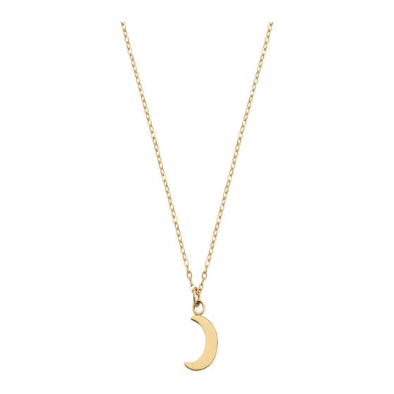 Bright Night Short Gold Necklace