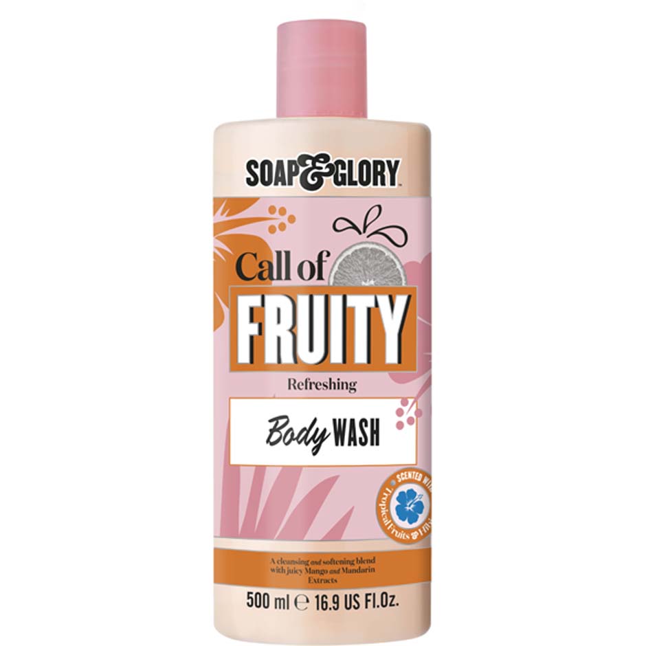 Bilde av Soap & Glory Call Of Fruity Body Wash For Cleansed And Refreshed Skin Body Wash - 500 Ml
