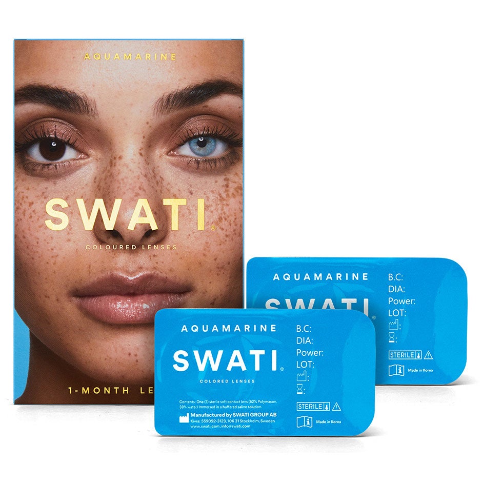 SWATI Cosmetics Aquamarine 1 Month - 2 pcs