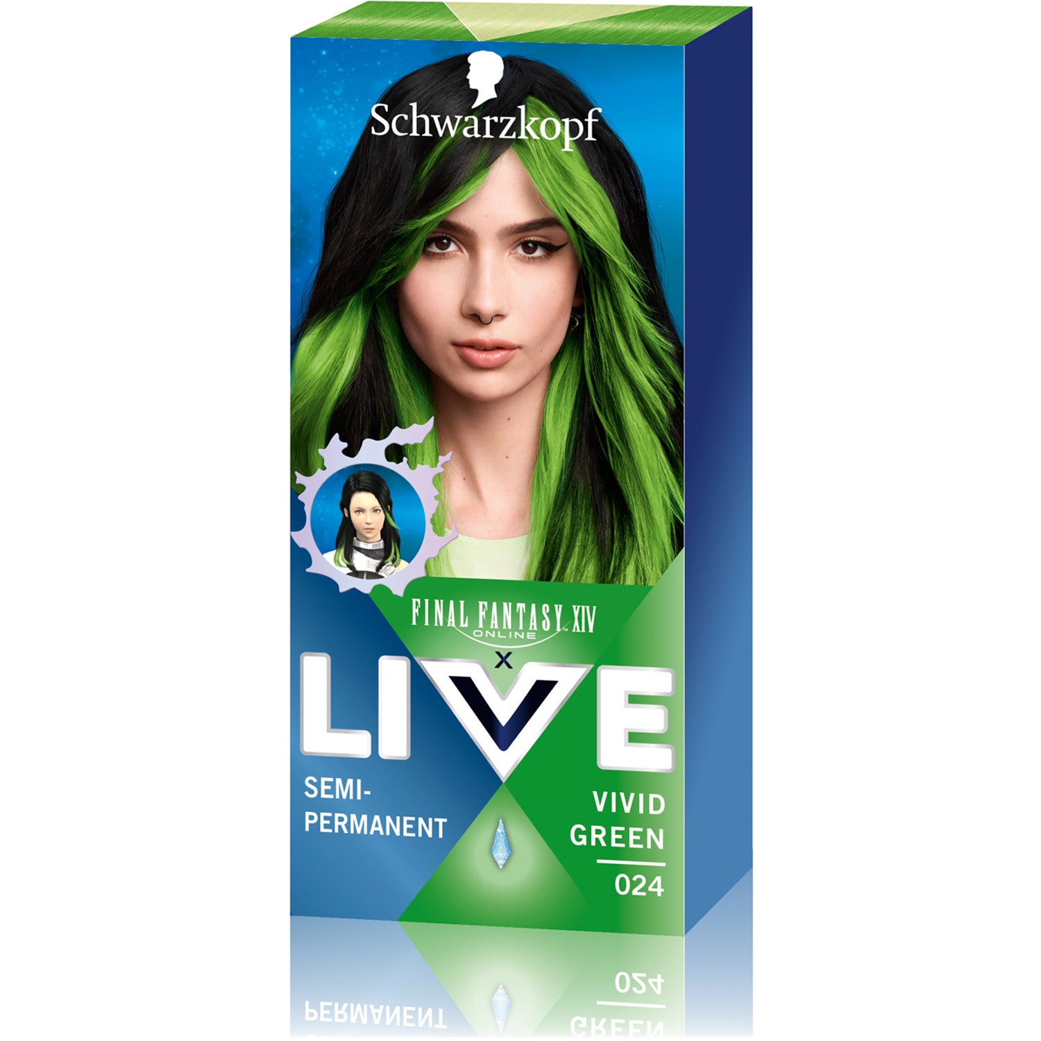 Schwarzkopf LIVE Ultra Brights 024 Vivid Green