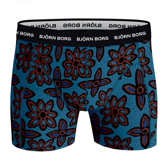 Xmas Cotton Stretch Boxer 3p